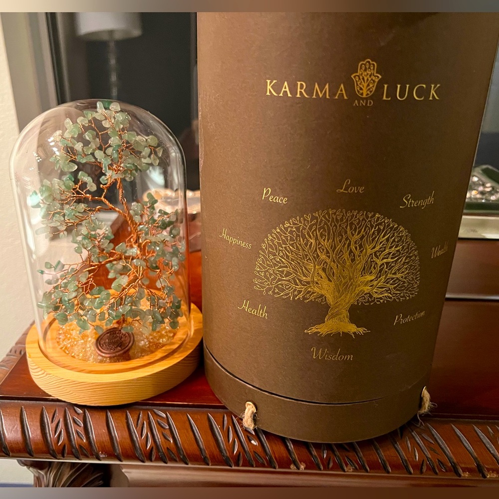Karma and luck jade fung Shei tree